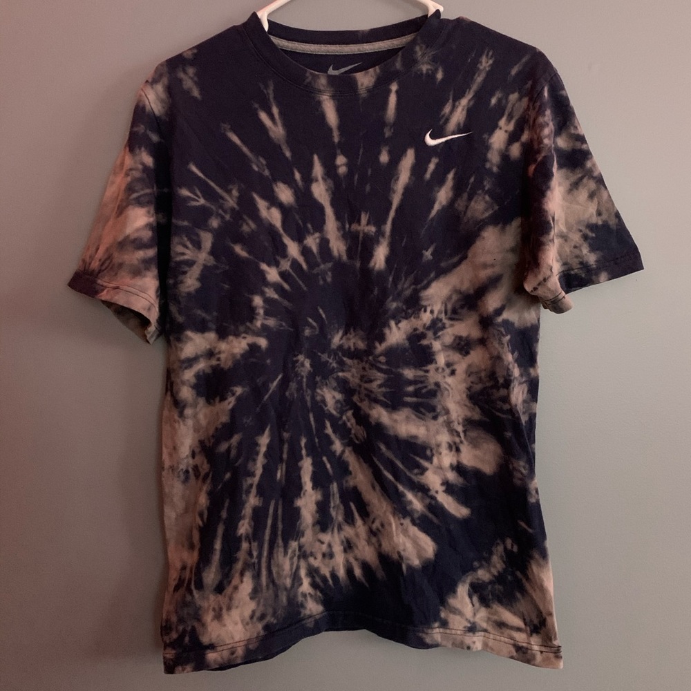 Bleach Dyed Nike T-Shirt